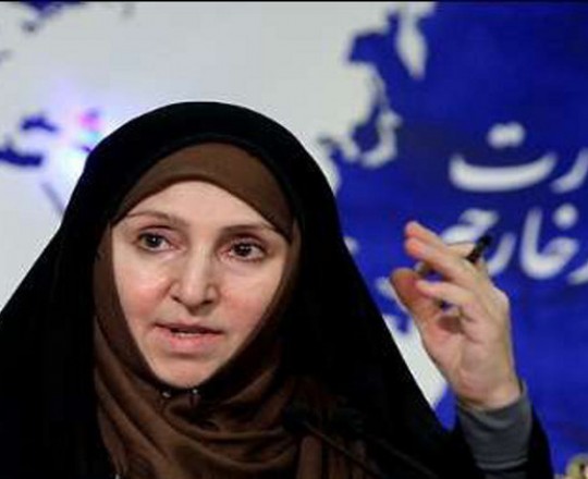 المتحدثة باسم وزارة الخارجية الإيرانية مرضية أفخم