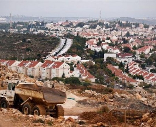 مشاريع الاستيطان على الأراضي الفلسطينيّة