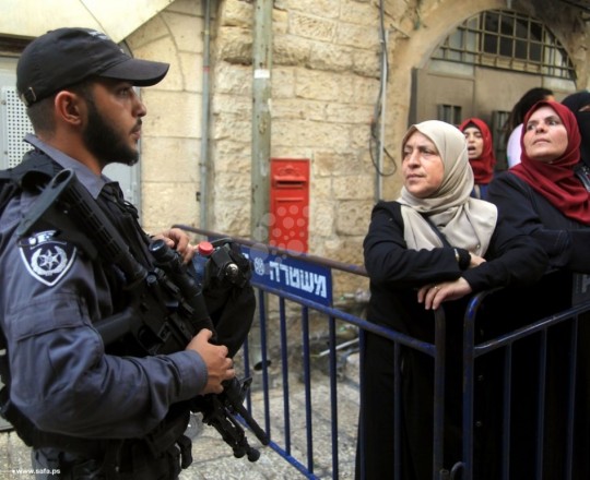 أرشيفية- أحد جنود الاحتلال في القدس