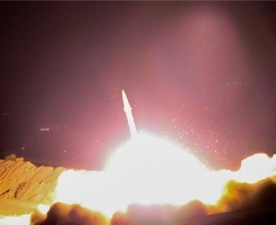 صواريخ ايرانية تضرب داعش في سوريا