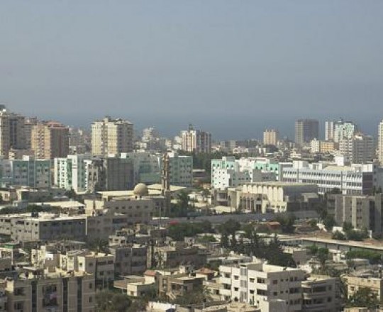 قطاع غزة احد اكثر مناطق الازدحام والكثافة السكانية في العالم