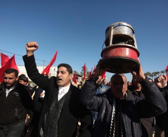 من وقفات الجبهة الديمقراطية اليوم