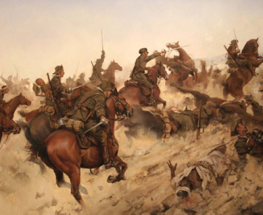 لوحة تخلّد ذكرى معركة 