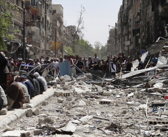 مخيم اليرموك جنوب دمشق