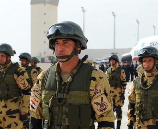 أرشيفية - جنود في الجيش المصري
