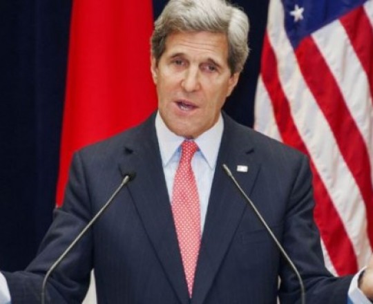 وزير الخارجية الأمريكي جون كيري