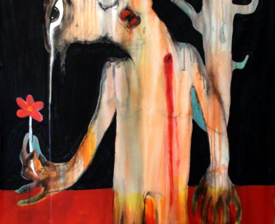 لوحة للفنان السوري بسيم الريس
