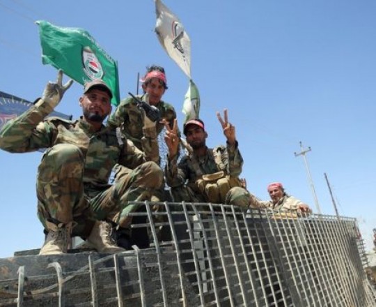 قوات الحشد الشعبي وصلت الحدود العراقية - أرشيف 