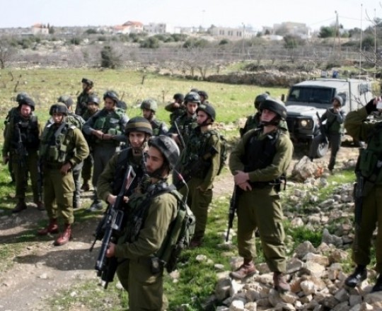 جيش الاحتلال على السياح الفاصل - أرشيف