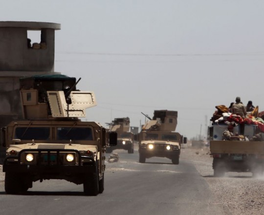 القوات العراقية تتقدّم بالفلوجة