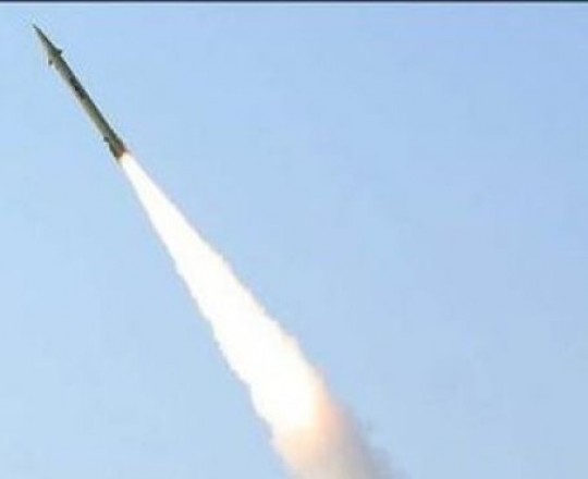 صاروخ فلسطيني