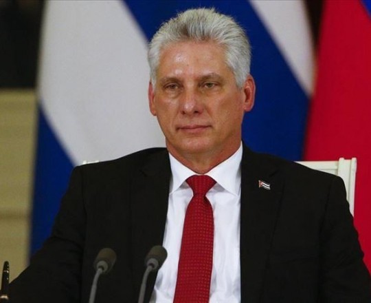 الرئيس الكوبي ميغيل كانيل دياز بيرموديز