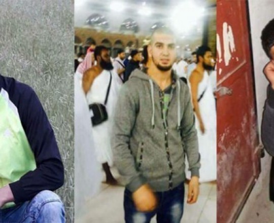 الشهداء الثلاثة منفذي عملية 