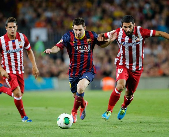 اتليتكو وبرشلونة