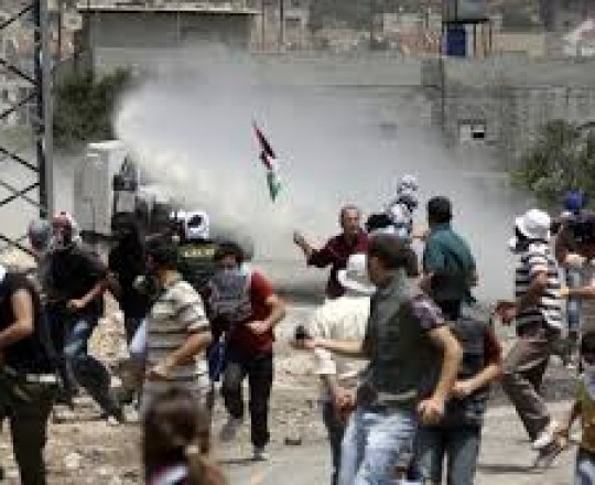 مواجهات بين شبّان فلسطينيّين وجيش الاحتلال