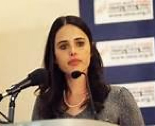 شاكيد وزيرة العدل في دولة الاحتلال