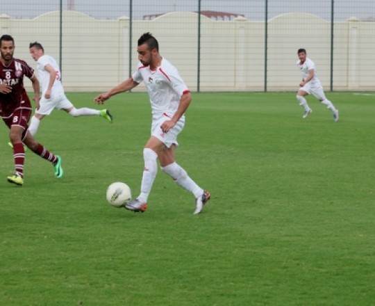 جانب من المباراة