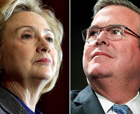 بوش وكلينتون