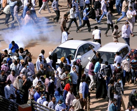 تظاهرات السودان- صورة من الأرشيف