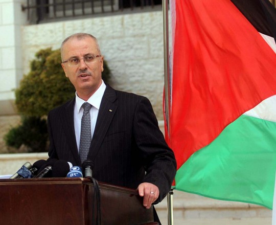 رئيس الحكومة الفلسطينية د.رامي الحمد الله