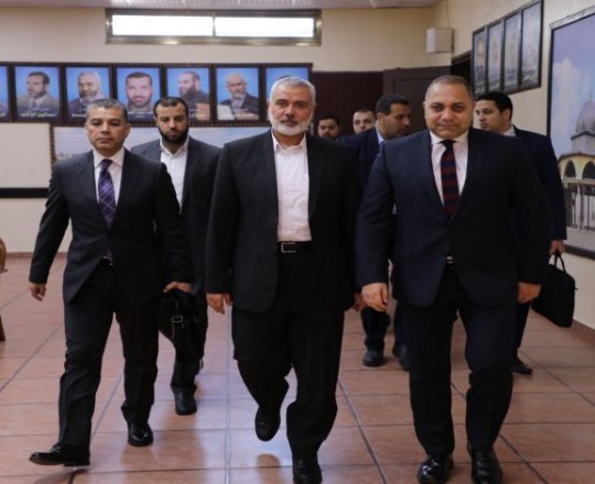 الوفد الأمني المصري التقى بقيادة حماس