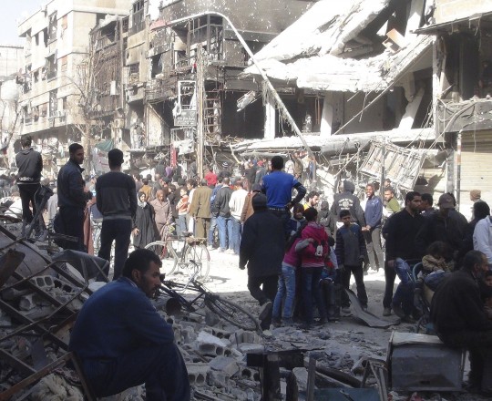 صور من مخيم اليرموك