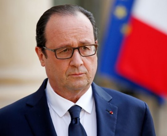 الرئيس الفرنسي فرانسوا هولاند
