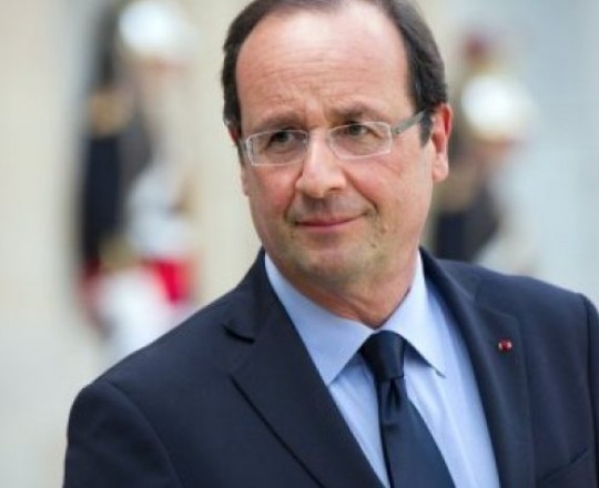 الرئيس الفرنسي فرانسوا هولاند