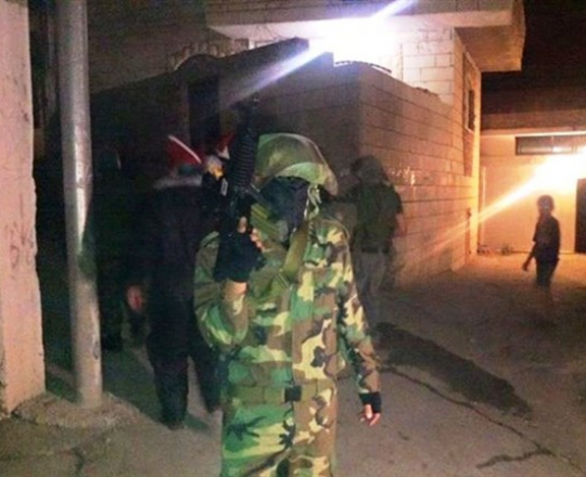 جانب من تصدي المقاومة الفلسطينية للاحتلال