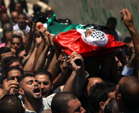 تشييع شهيد فلسطيني