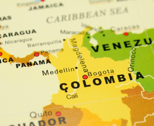 خريطة- أمريكا اللاتينية