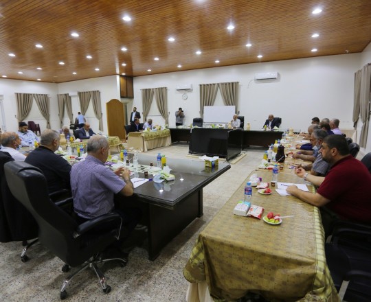 اجتماع الفصائل الفلسطينية في غزة 