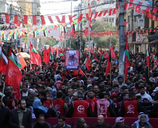 من مسيرة الشعبية