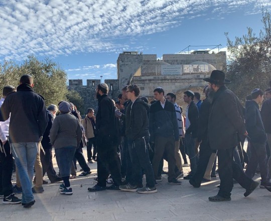 مستوطنون يقتحمون الاقصى - ارشيف