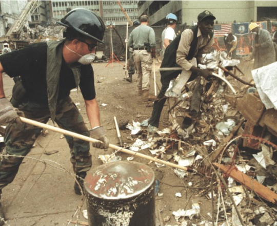 من آثار تفجير السفارة في شرق أفريقيا