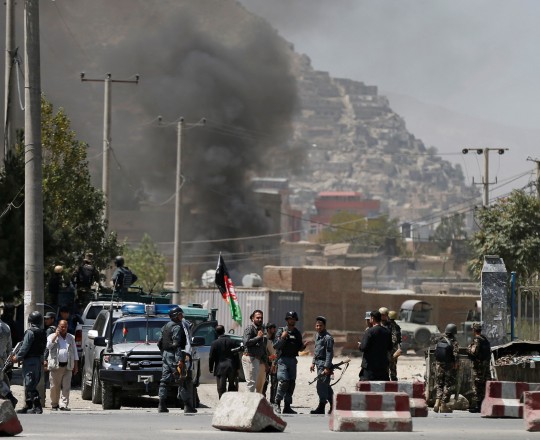 رويترز - تفجير في كابل أفغانستان في 21 أغسطس 2018