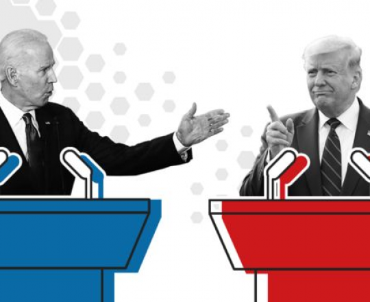 ترامب وبايدن