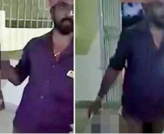 ساتيش إس جي في قسم الشرطة