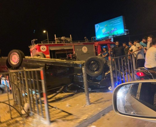 صورة من الحادث