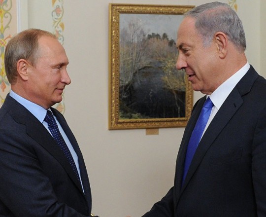 نتنياهو و بوتن