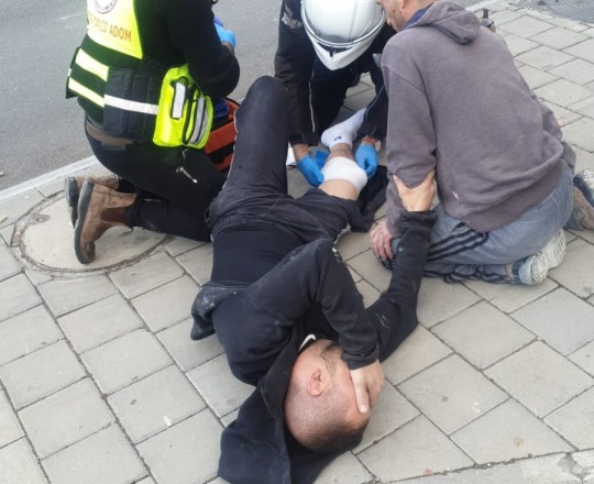 صورة من الحادثة