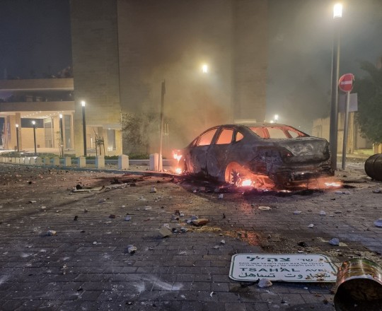 صورة من اللد قبل قليل