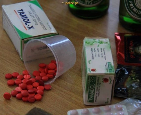 ضبط 5000 حبة سعادة و182 كرتونة أترامال شمال غزة