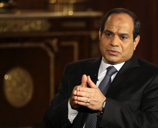 الرئيس المصري عبد الفتاح السيسي
