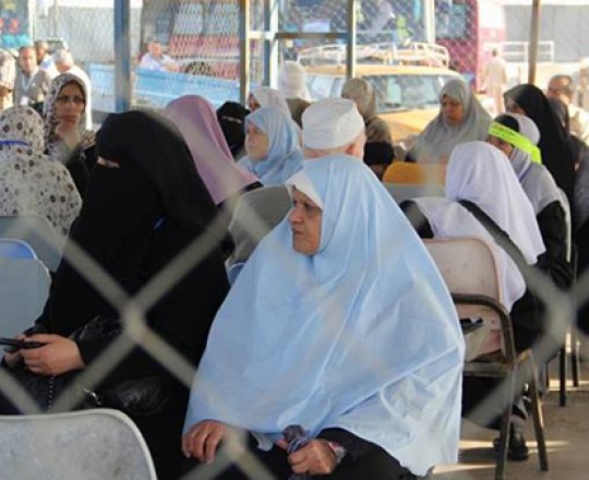 ارشيفية-حجاج قطاع غزة