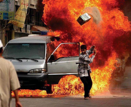 أرشيفية: انفجار سيارة في العراق