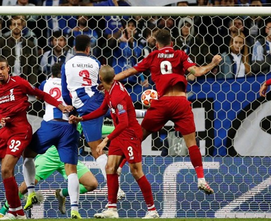 من لقاء ليفربول وبورتو- وكالات