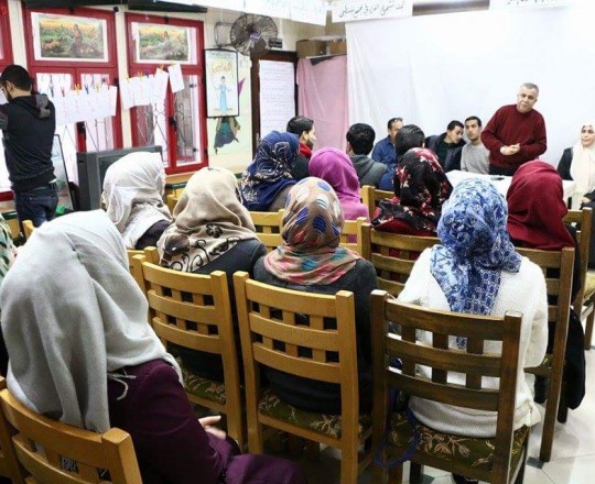 تخريج دورة تدريبية لاتحاد الشباب التقدمي الفلسطيني