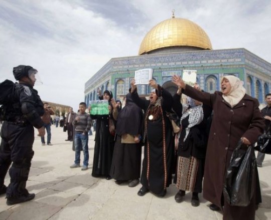 المرابطين في الاقصى