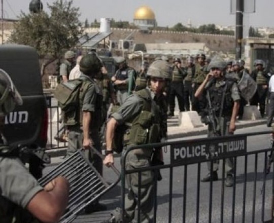 جنود الاحتلال بمدينة القدس